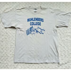 Muhlenberg College Mules Unite Strong Relationship Cotton Tee Shirt Sz Large